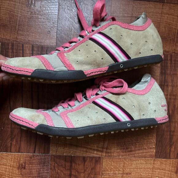 VINTAGE Diesel Suede + Canvas Sneakers | Women’s Size 8 | Y2K - Picture 8 of 8